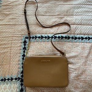Michael Kors Leather Crossbody Bag